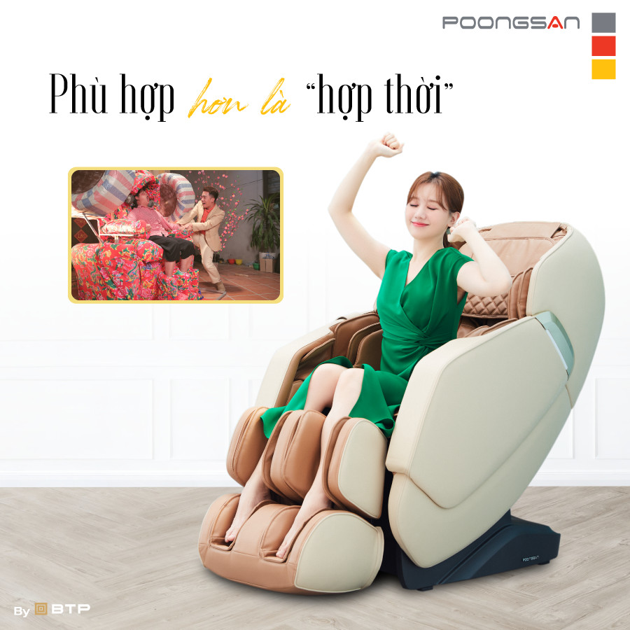 bài học chọn ghế massage chất lượng từ Tết to tướng
